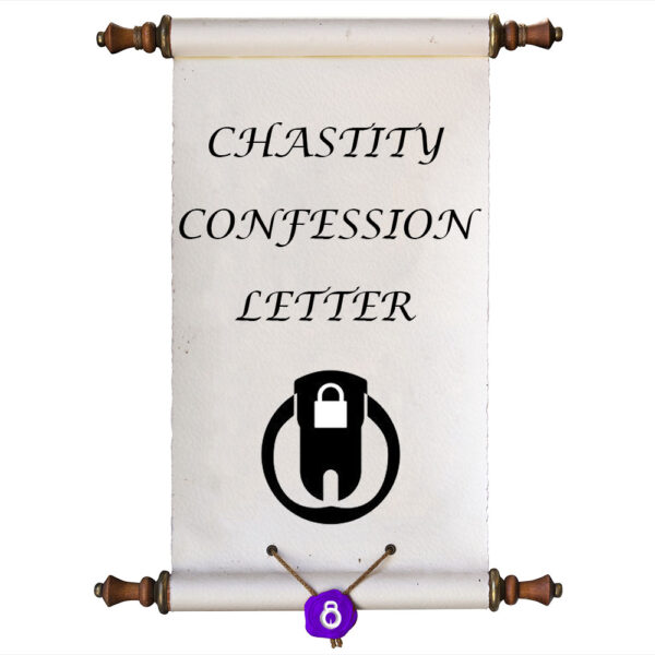 Chastity Confession Letter