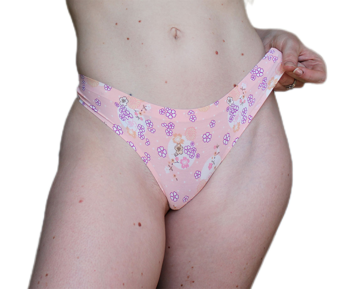 Sissy Nylon Thong - Image 2