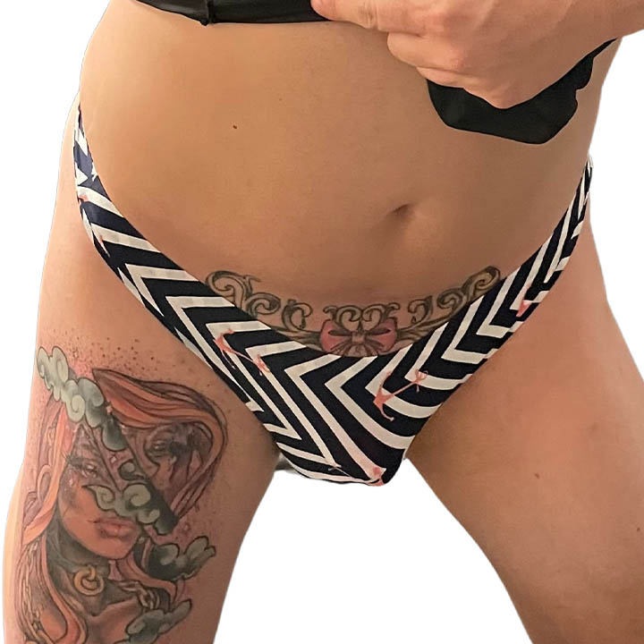 Sissy Nylon Thong - Image 20