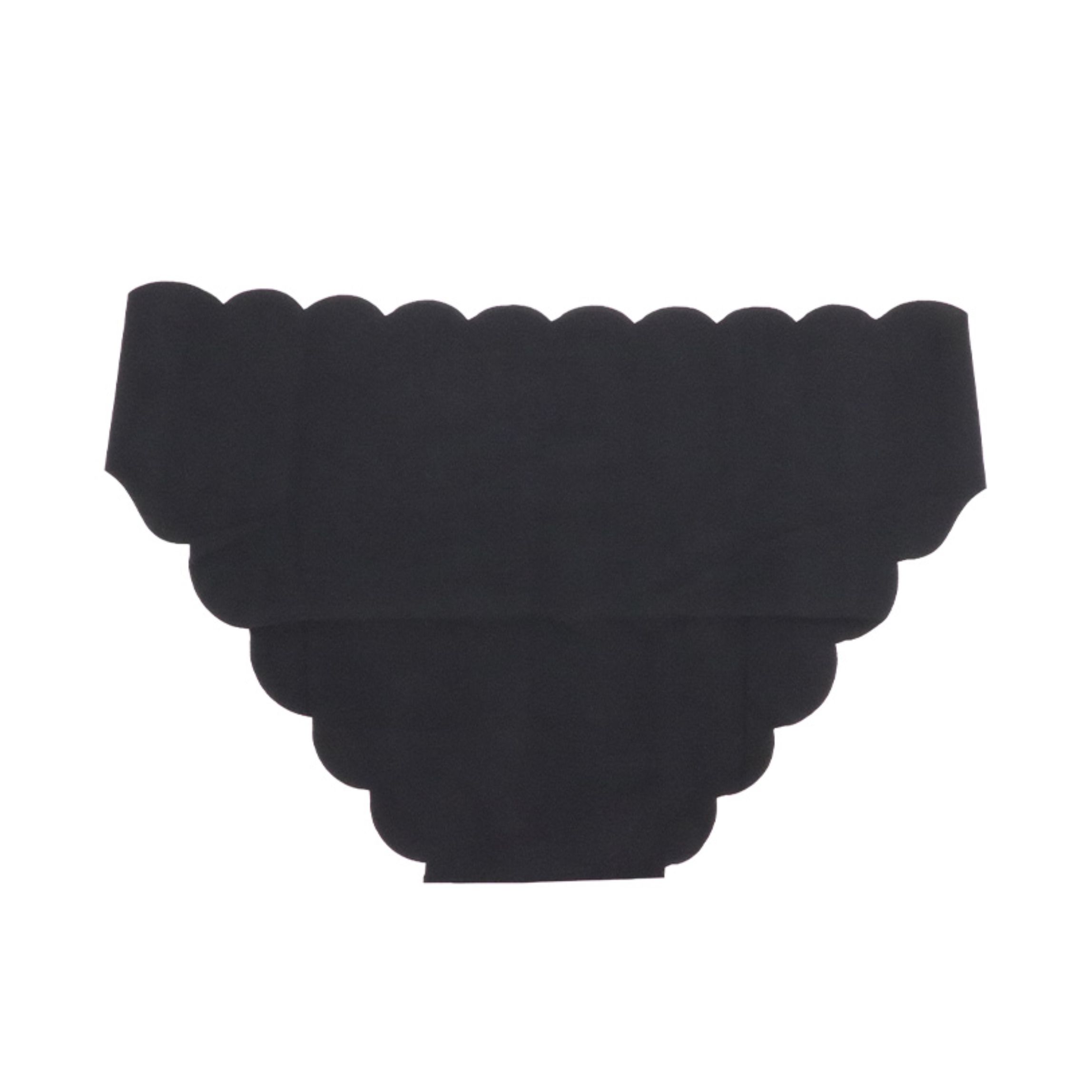 Sissy Scalloped Nylon Panty