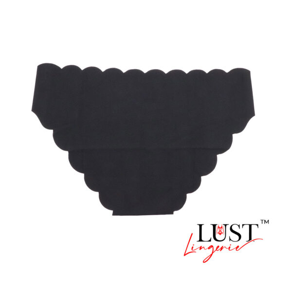 Sissy Scalloped Nylon Panty