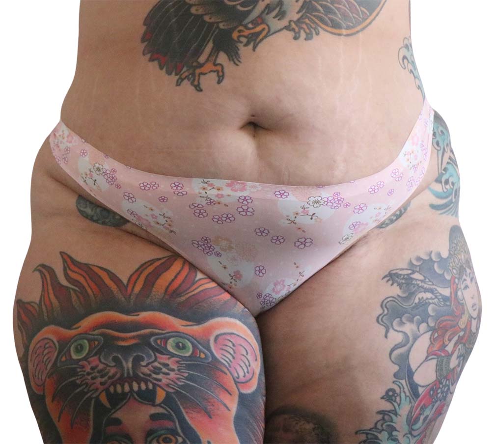 Sissy Nylon Thong - Image 5