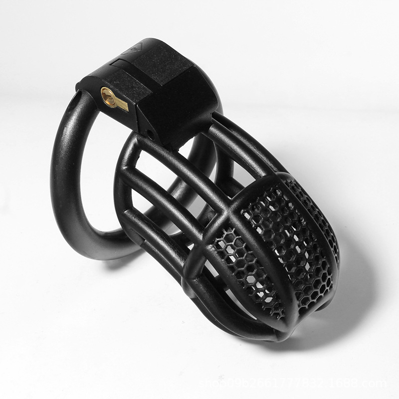 Nylon Mesh Resin Chastity Cage - Image 7