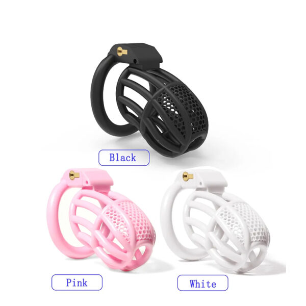 Nylon Mesh Resin Chastity Cage