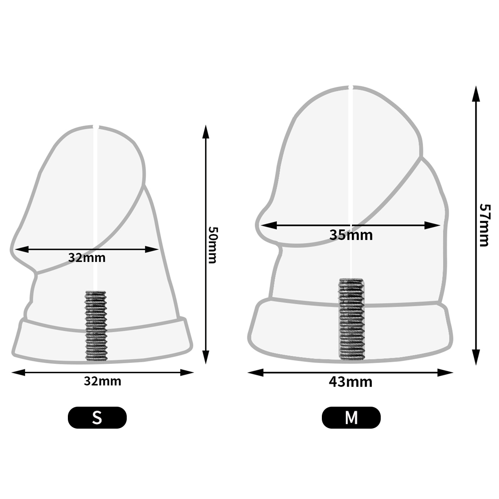Additional Dildo Attachments (Flathead) - Image 3
